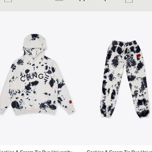 CHNGE matching tie dye set